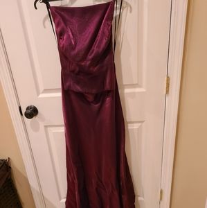 2 piece Formal gown. Floor length